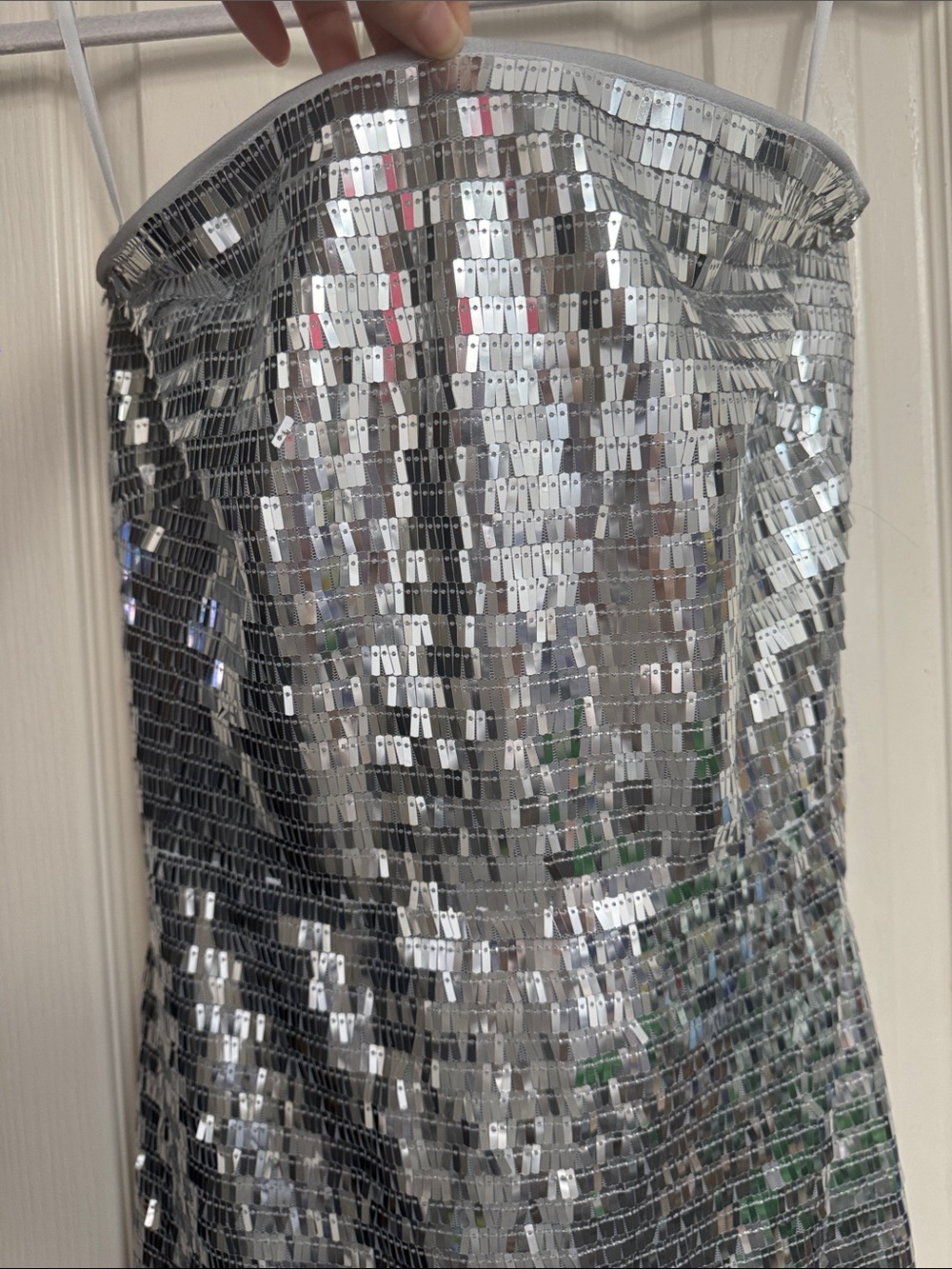 REVOLVE - Simon Miller Sculpy Strapless Sequin Dress Size 2 - Picture 5 of 9